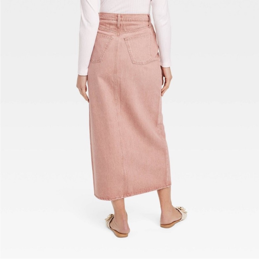 Universal Thread Women's Denim Maxi Skirt